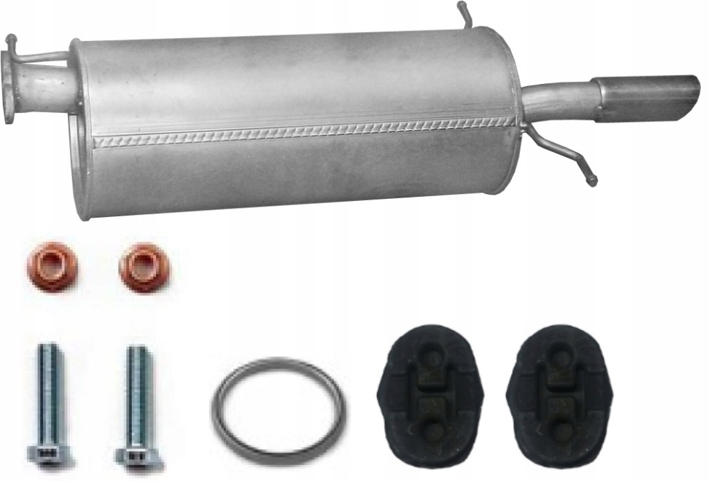 Купить Mazda 626 5 v 1.8 2.0 1997 - 2003 гаситель конечный