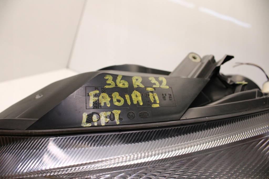 фото №10, Skoda fabia ii roomster lift 10r- фара лівий лампа ліва перед лінза