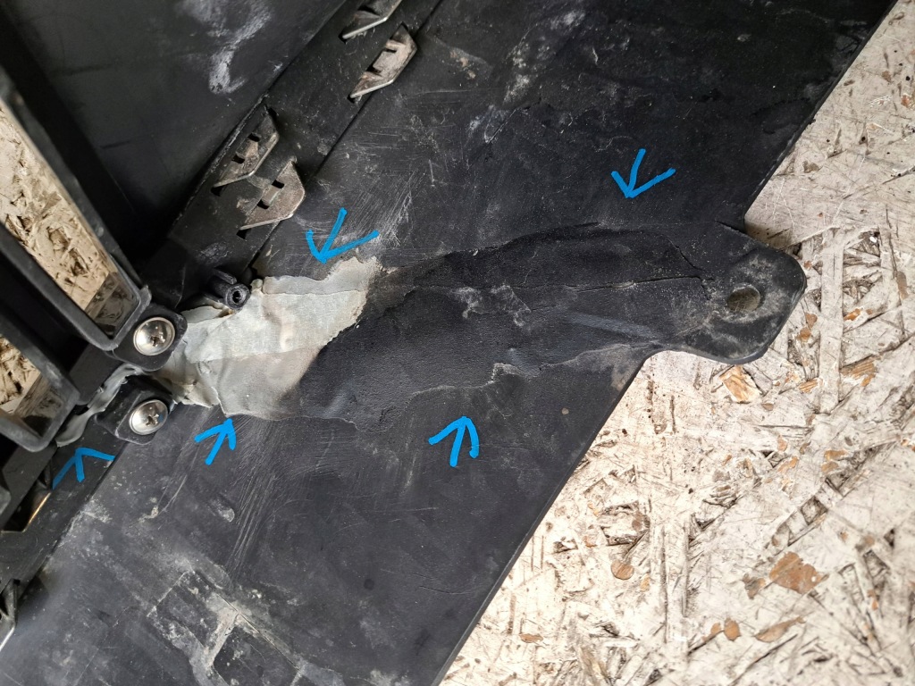 Kia ev6 86512-cv010 dół бампера накладка решітка Київ