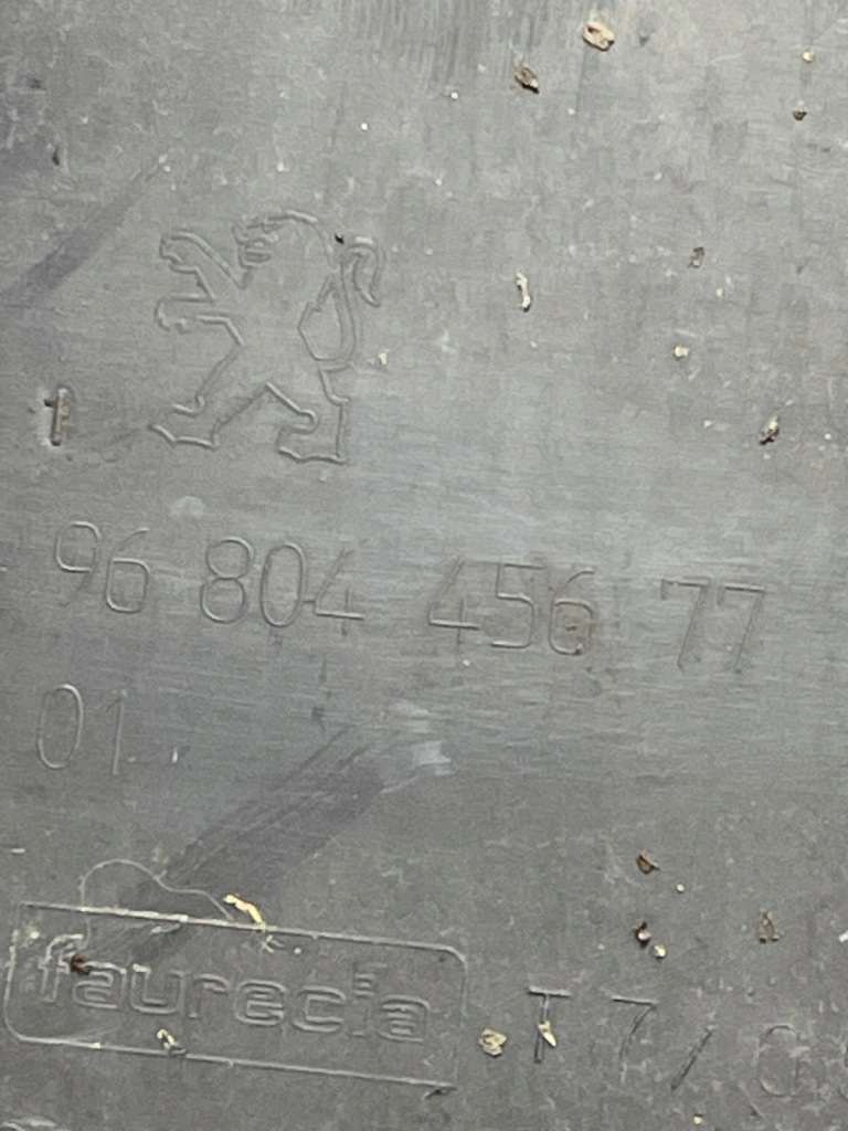 Peugeot 308 t7 lift 11-13 диффузор накладка бампера задний  спойлер 9680445677 Киев