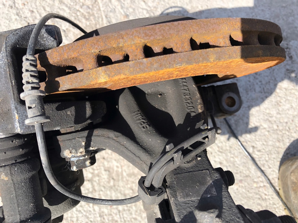 фото №8, Mercedes vito w447 поворотний кулак правий лівий перед