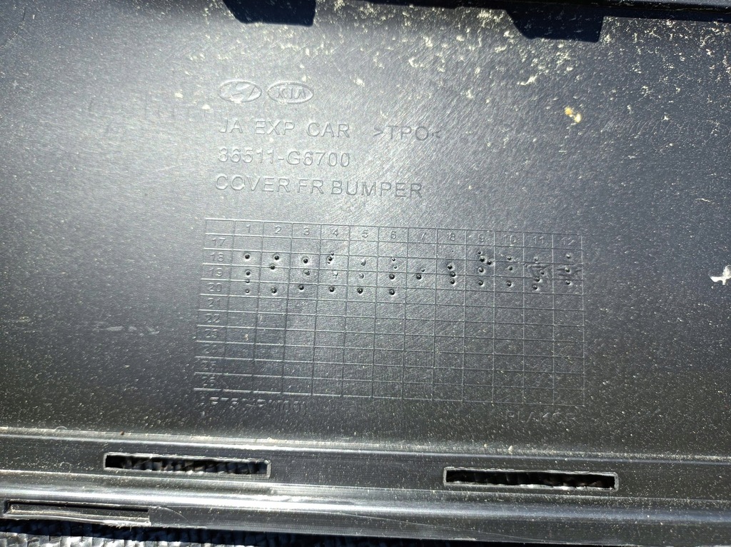 фото №11, Kia picanto iii x-line 17- бампер перед передний oryg