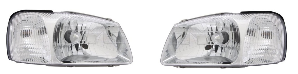 фото №1, Фара лампа hyundai accent 01-03 l+p tyc