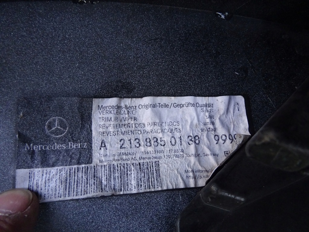 фото №15, Бампер перед mercedes w213 решітка радіатора elegance комплект