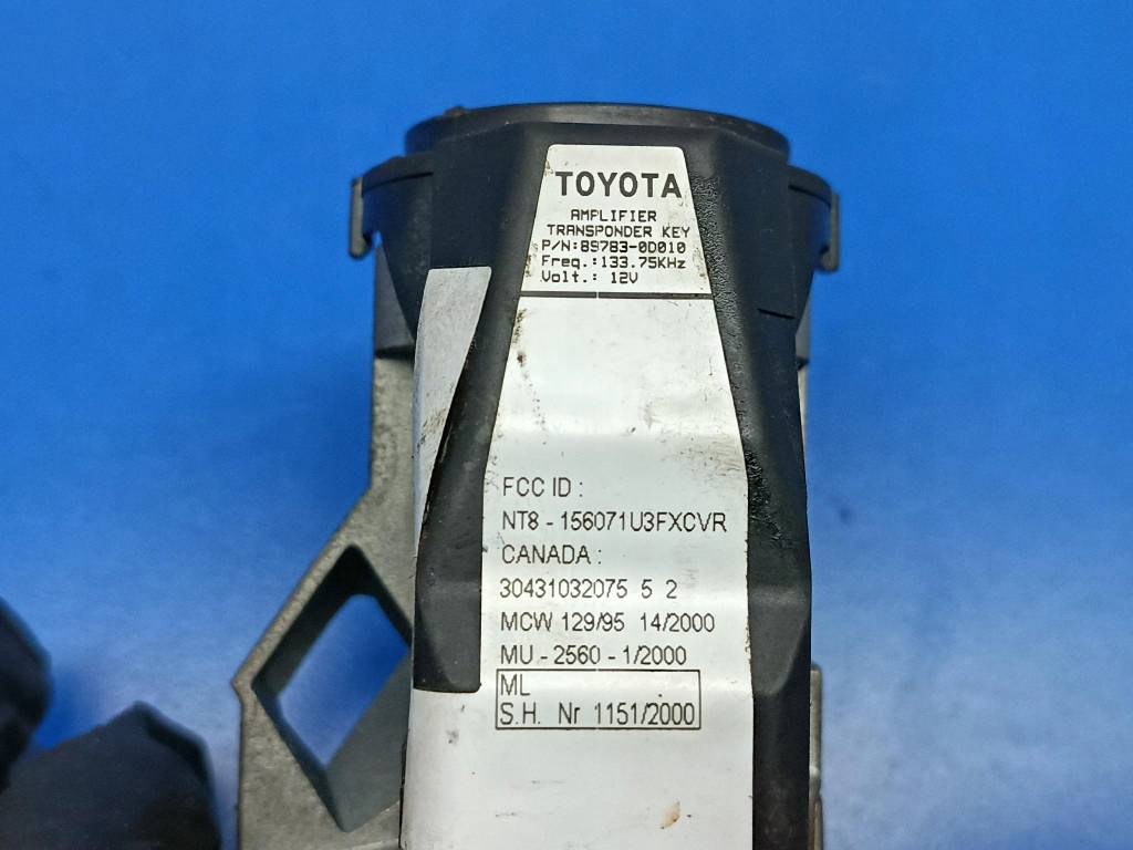 фото №8, Toyota yaris замок запалювання