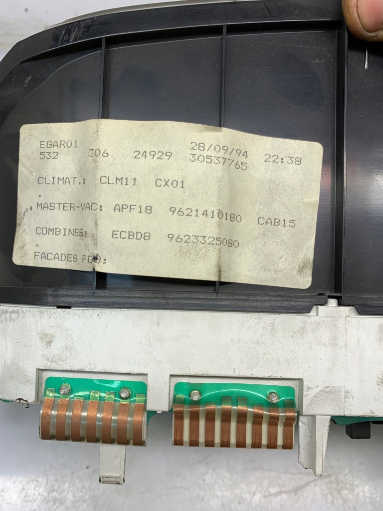 фото №4, Счетчик приборная панель 9623325080 psa