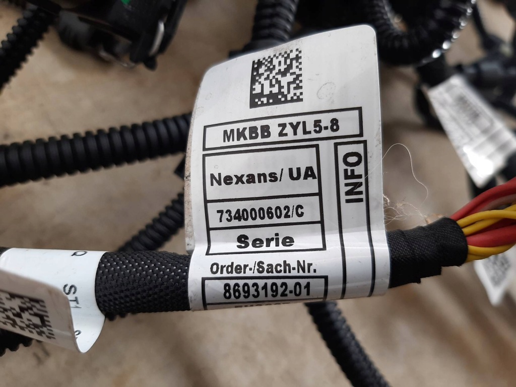 фото №16, Джгут електропроводка двигуна bmw x5 g05 4.4 v8 n63b44d