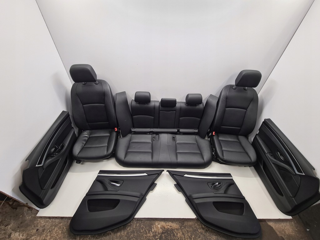 фото №1, Bmw 5 f10 сидіння заднє сидіння обшивки шкіра підігрів