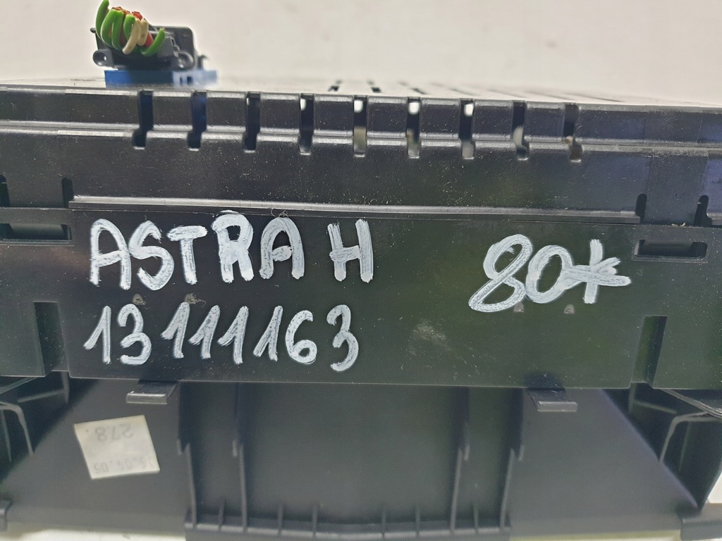 фото №5, Дисплей годинник радіо opel astra h 13111163