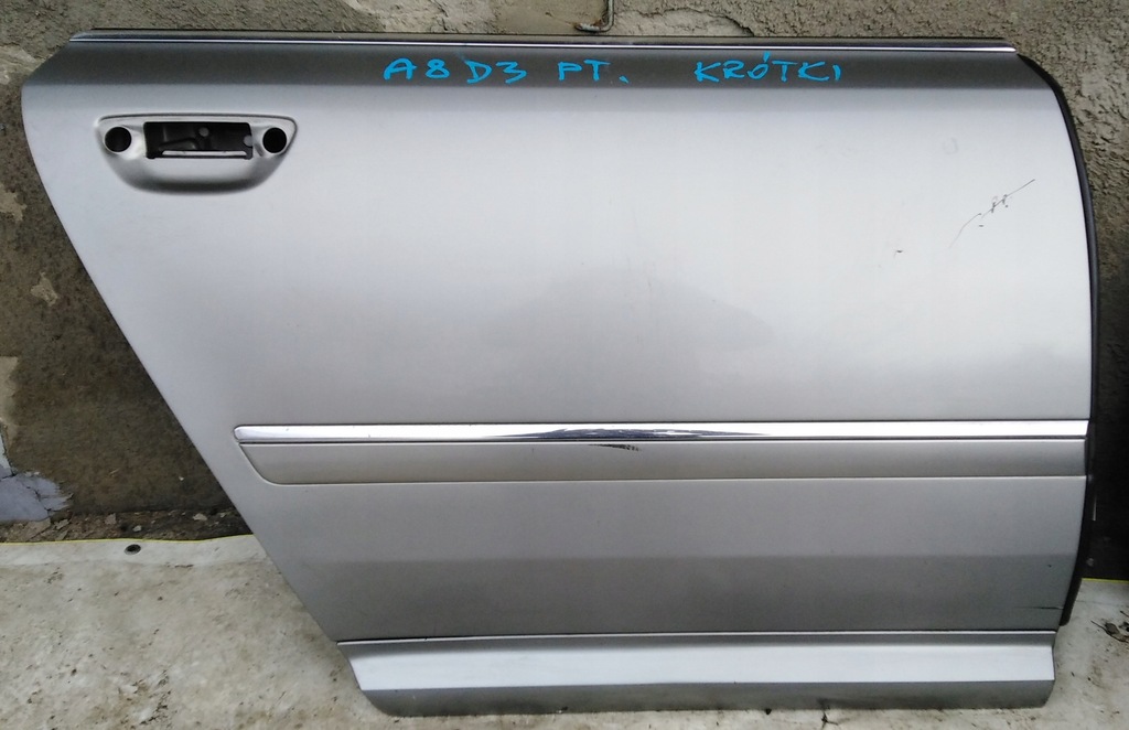 фото №1, Audi a8 d3 дверь правый задняя короткий