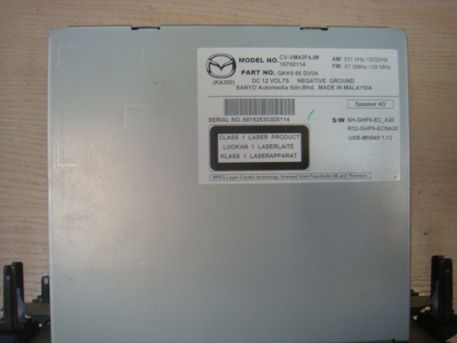 фото №3, Mazda cx-5 радио cd заводской навигация