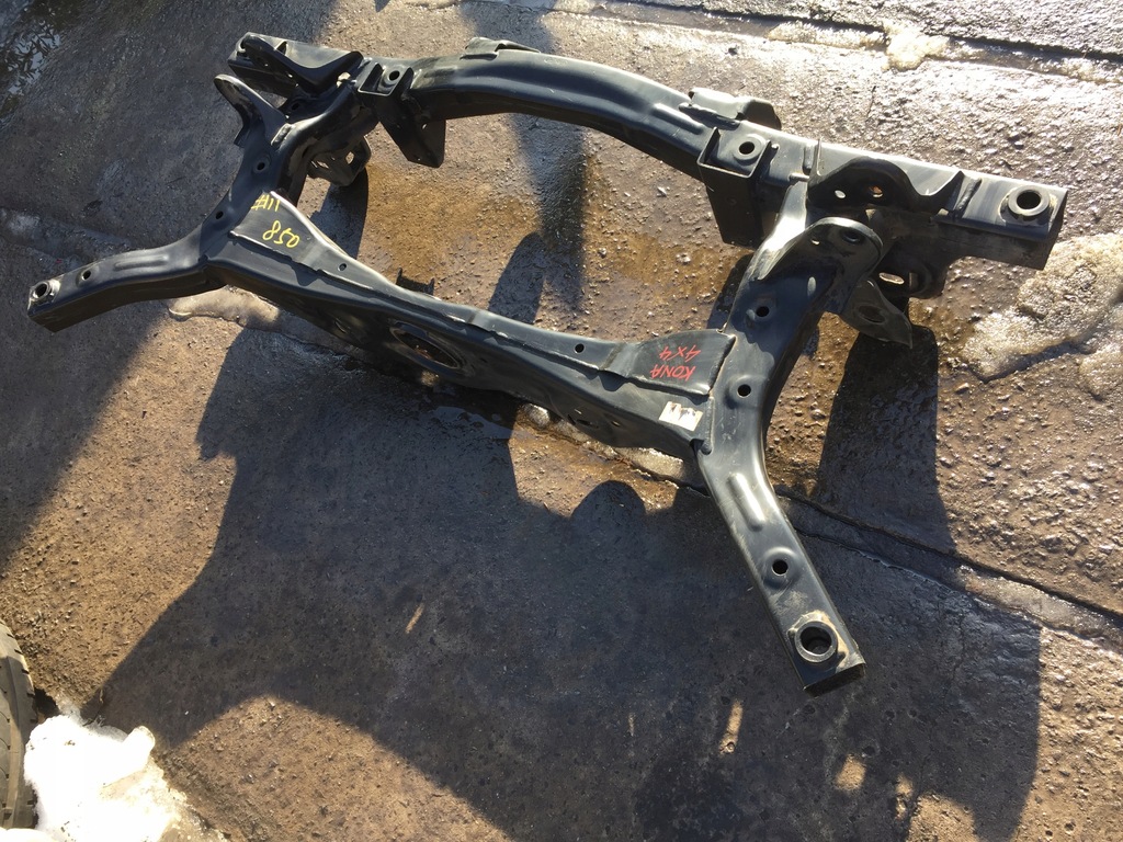 фото №4, Hyundai kona 1.6 tgdi 4x4 підрамник задня підрамник