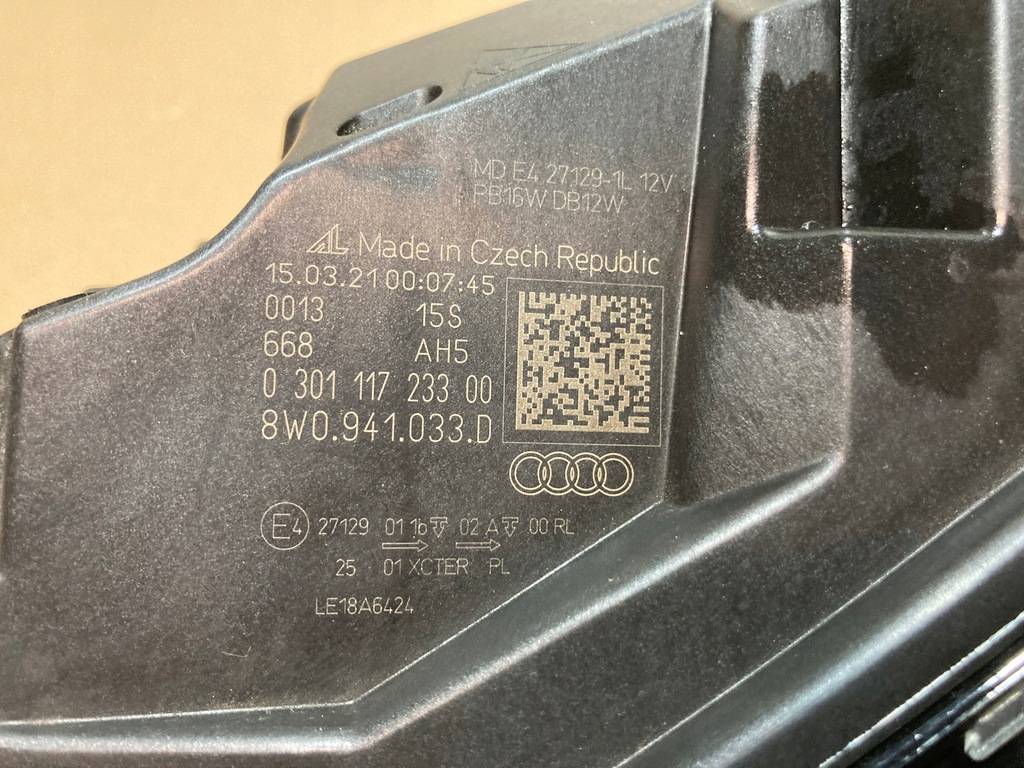 фото №14, Лампа левая передняя audi a4 b9 lift full led