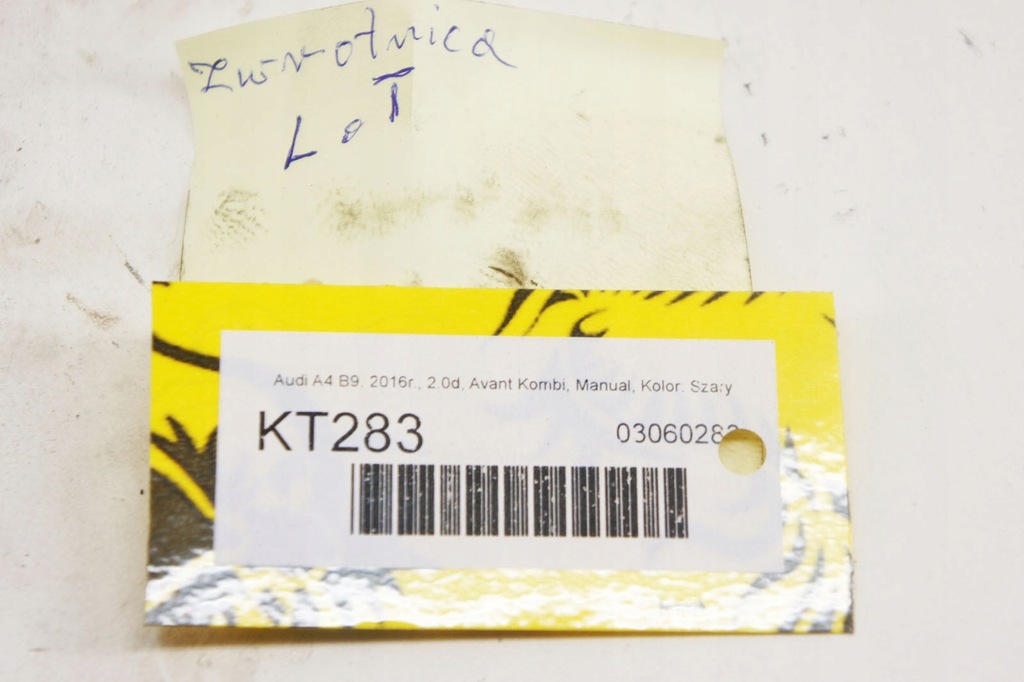 фото №6, Kt283 audi a4 b9 2.0tdi поворотный кулак левый задняя