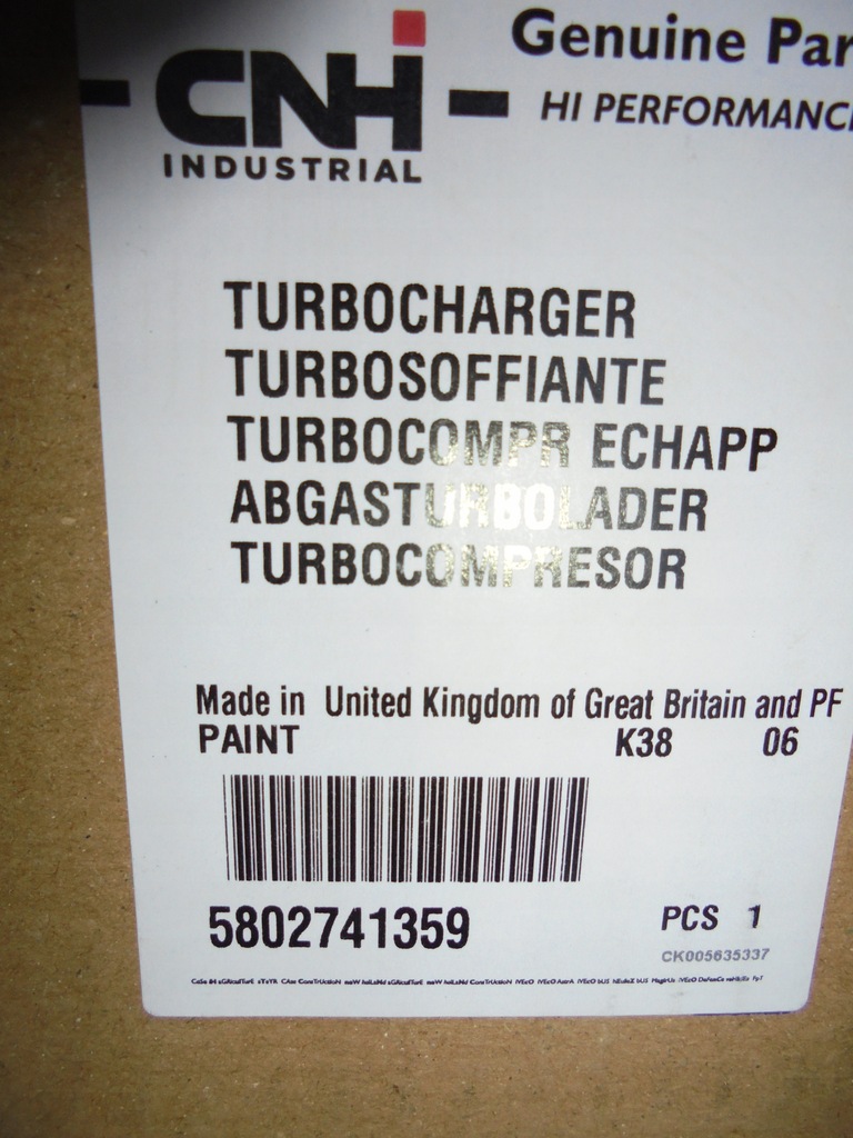 фото №6, Турбонагнітач iveco eurocargo 5802741359