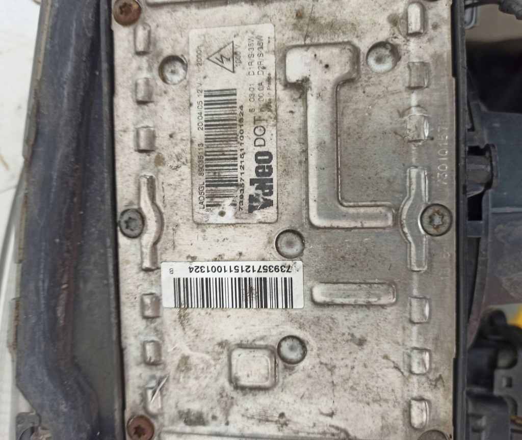 фото №7, Лампа левая передняя renault laguna 1.9 dci