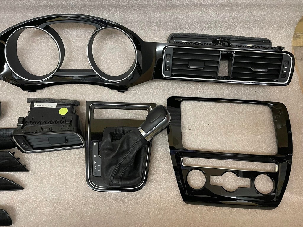 фото №16, Vw jetta 5c dekor рамка консоли pianio łuska