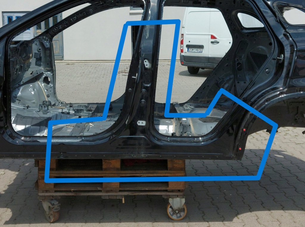 фото №1, Renault austral e блок двигуна середній поріг лівий