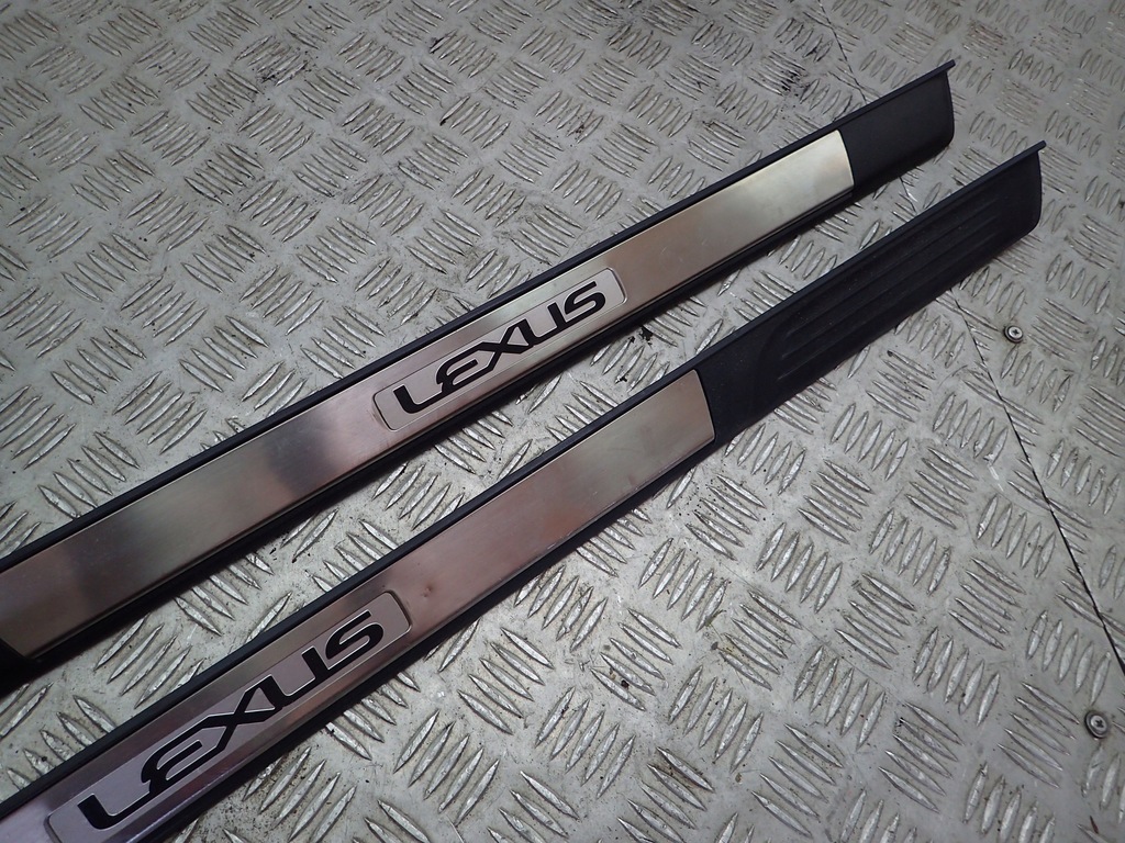 фото №3, Lexus rc 350 накладки порогові декоративні накладки