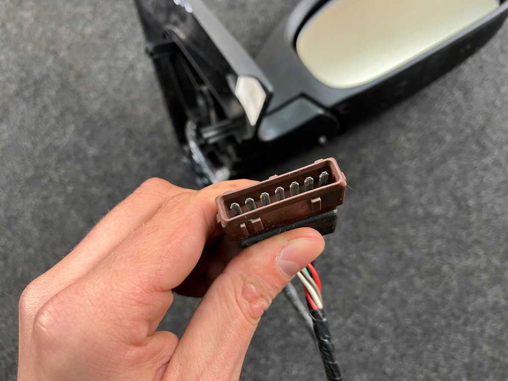 фото №11, Peugeot 306 cabrio зеркало правое ele. 7pin