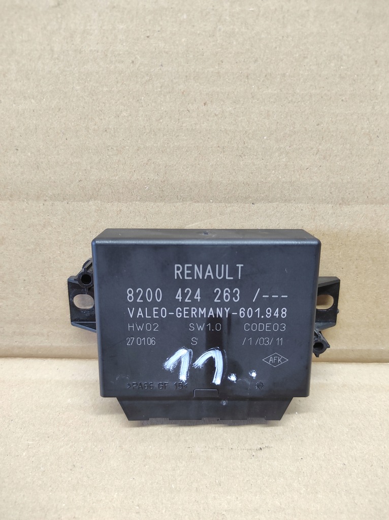 фото №1, Модуль блок керування pdc renault megane ii 8200424263