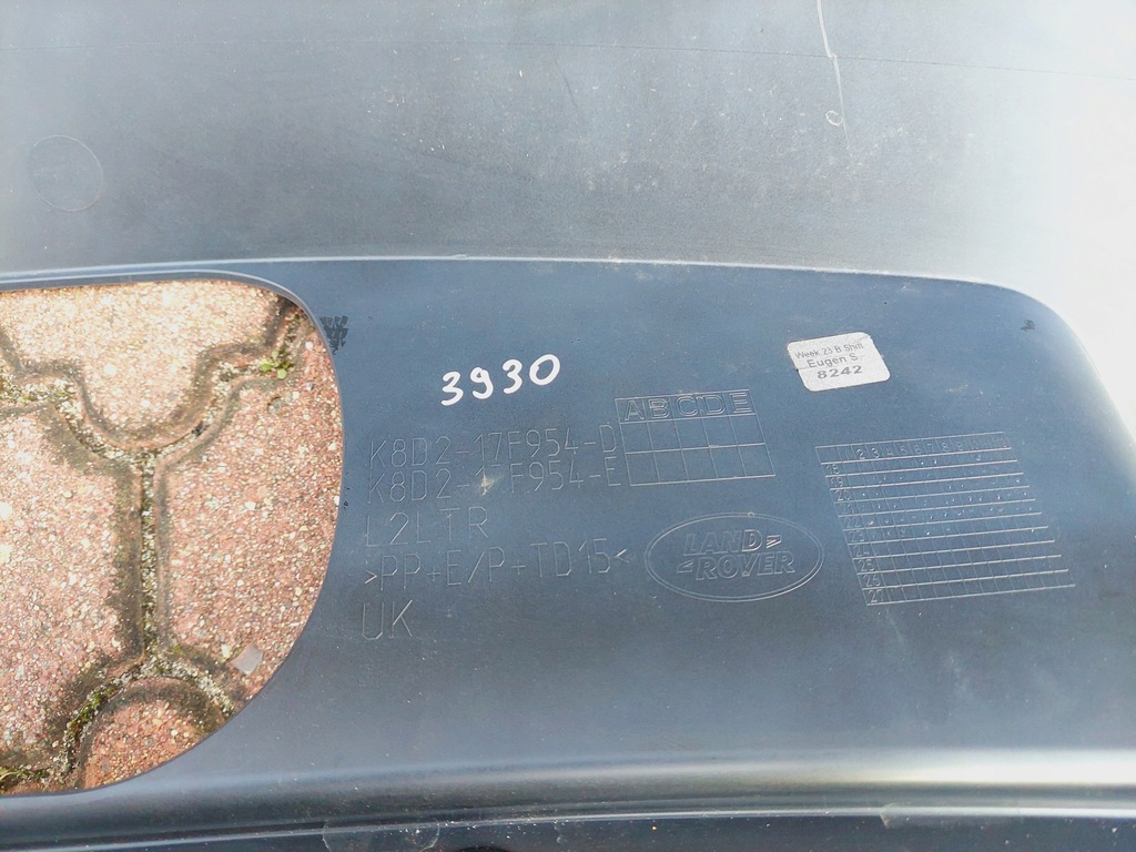 фото №12, Land range rover evoque ii 2 накладка диффузор hokey спойлер w бампер задняя