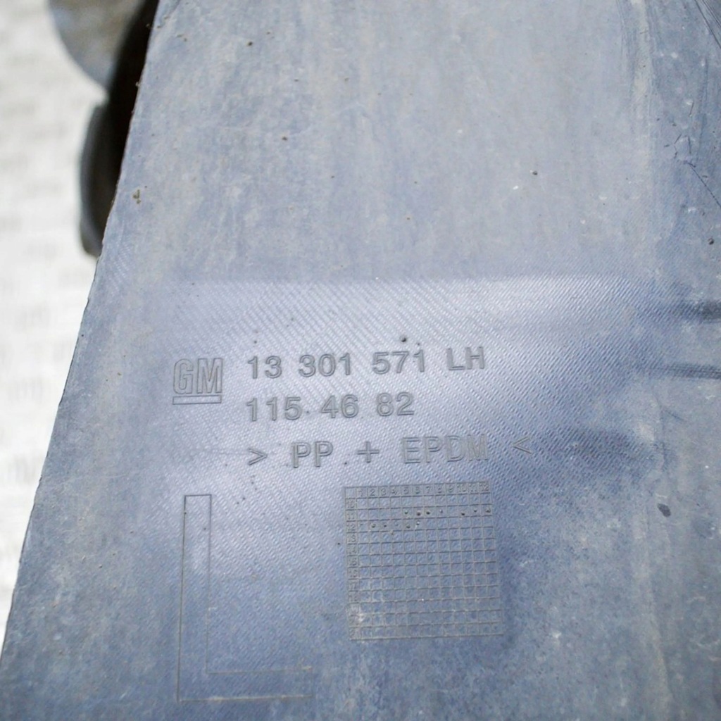 фото №6, Opel zafira c 2012 ліва сторона підкрилок передні