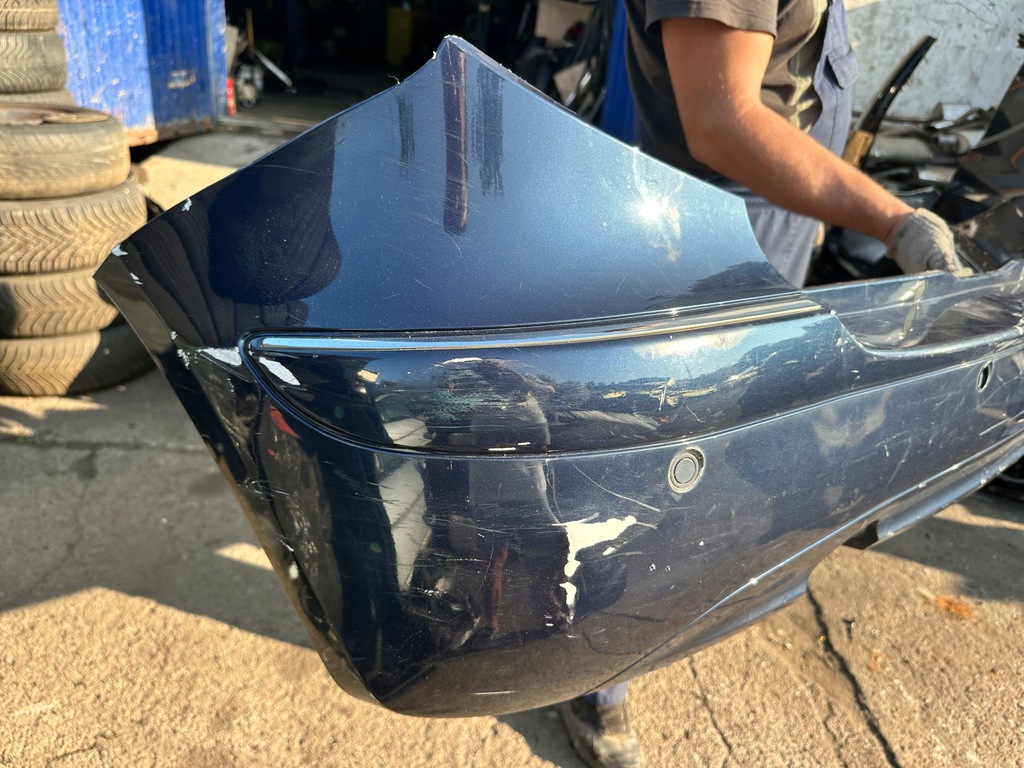 фото №7, Mercedes a klasa w169 бампер задня накладки хром pod датчики паркування