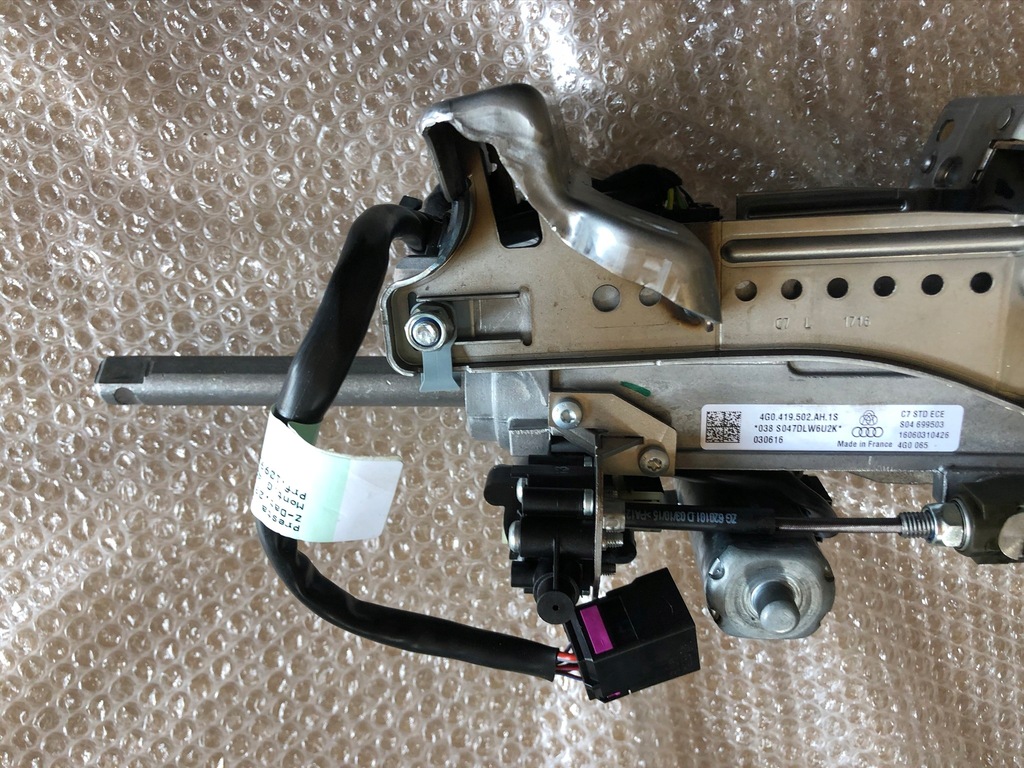 фото №8, Audi a6 a7 c7 lift колонка рулевая с подогревом воздуховод 26km пробег