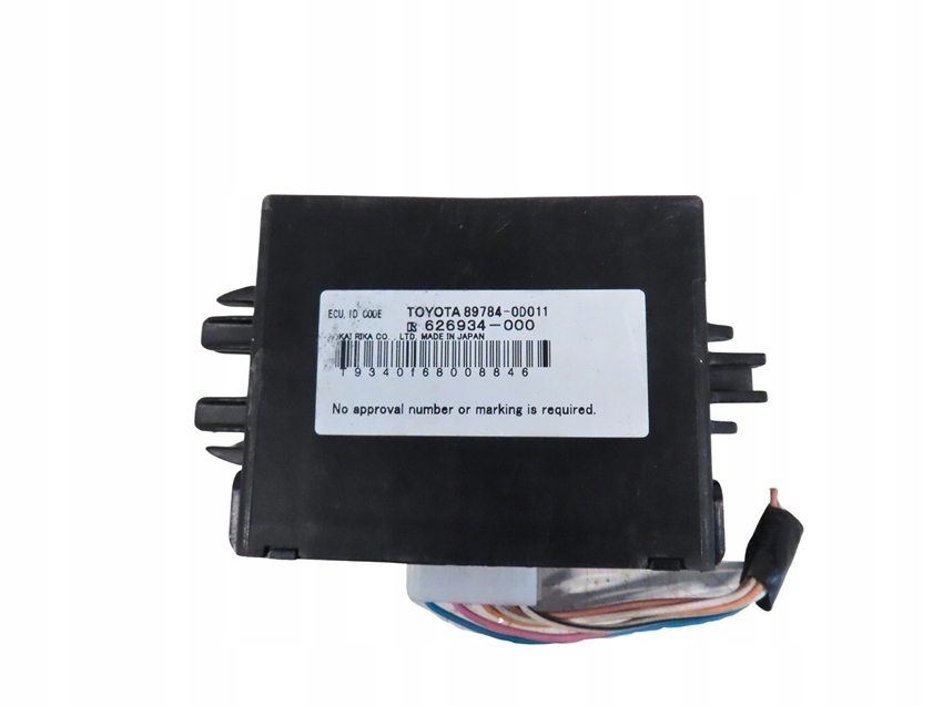 Купить Модуль иммобилайзер toyota yaris 2 2005-2011 год 89784-0d011