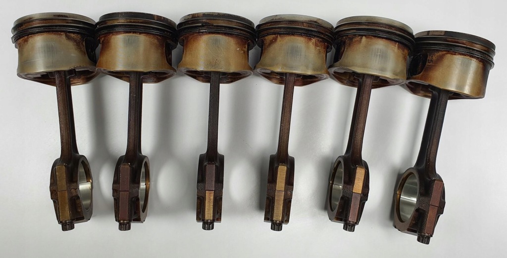 фото №8, Поршень + шатун volvo 960 3.0 r6 b6304s