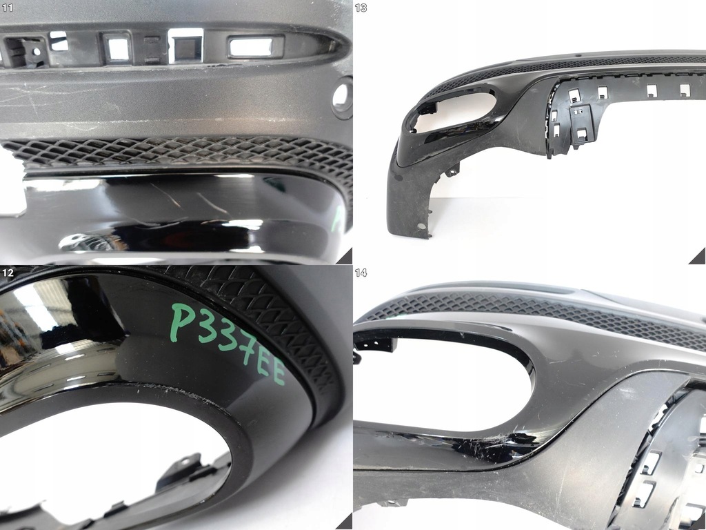 фото №12, Mercedes glb x247 amg 19-25 lift mopf бампер спойлер дифузор задня 4xpdc