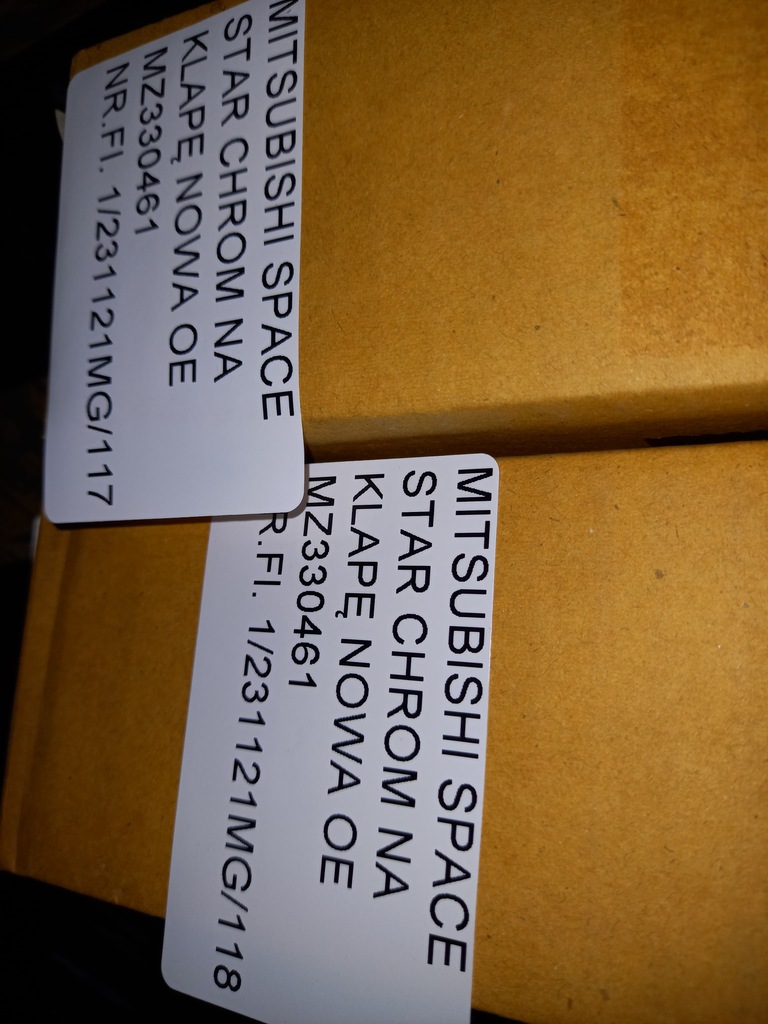 фото №9, Space star mirage молдинг крышки багажника задняя oem