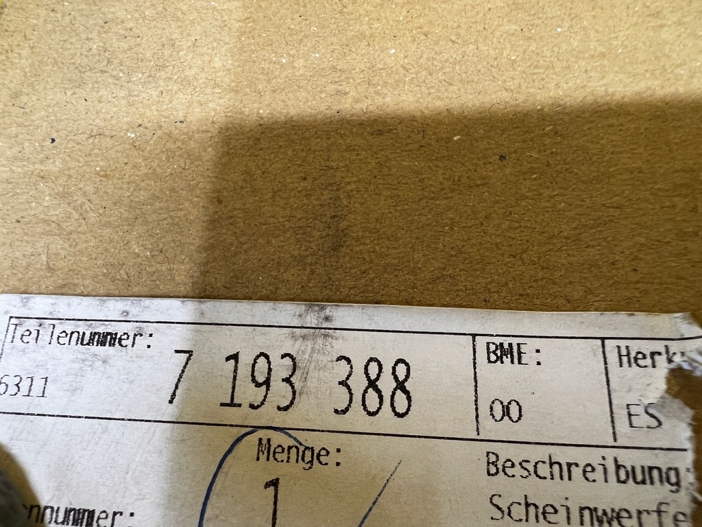 фото №10, Фара лампа перед передняя правый правая bmw seria 1 e81 e87 e88 новый oem