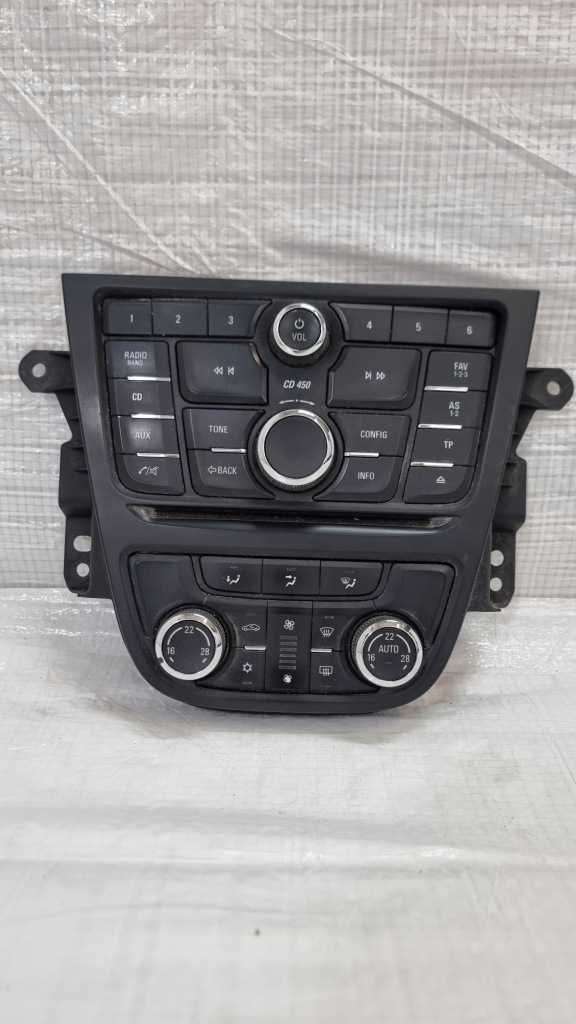 фото №1, Opel mokka панель радіо 95363963 панель кондиціонера 13429880