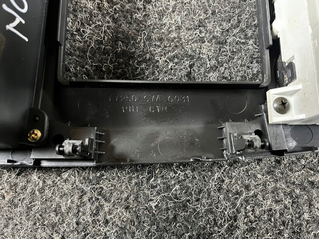 фото №10, Honda stream 01- консоль панель отопления кондиционера