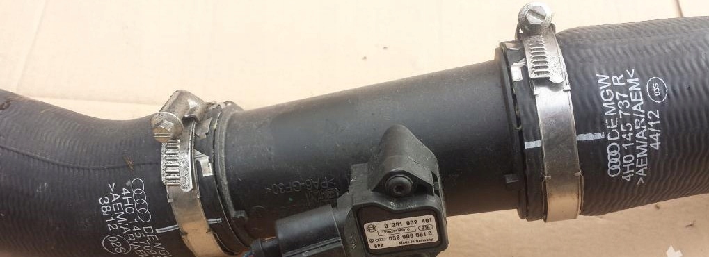 фото №1, Audi a8 4h труба интеркулер 4h0145673p