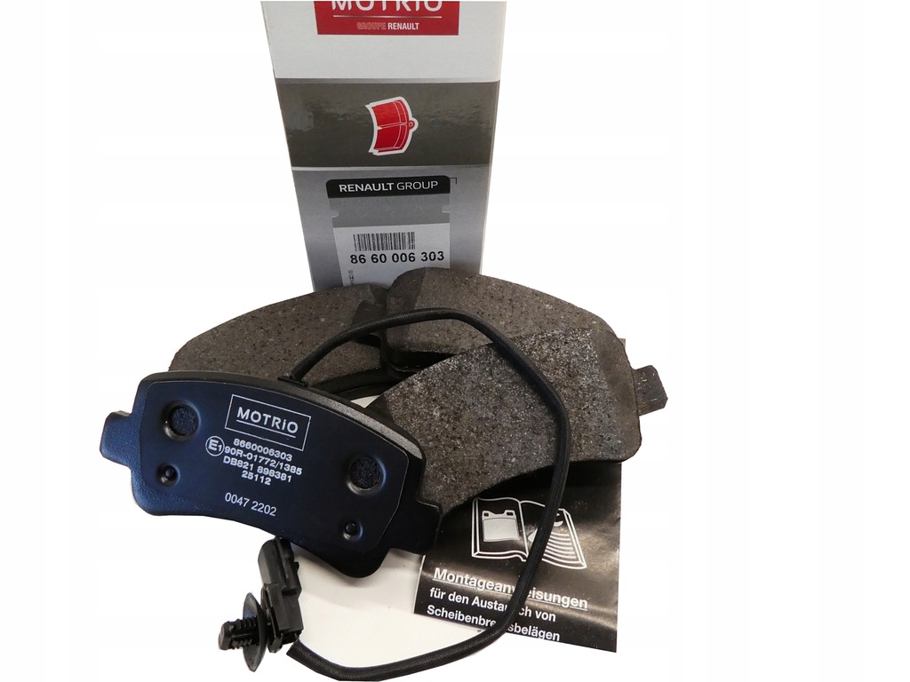 фото №1, Org гальмівні колодки гальмівні задня renault master iii movano