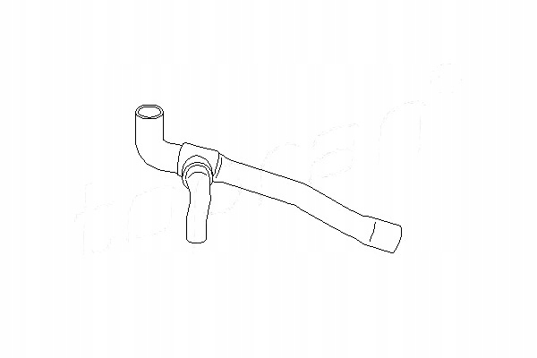 фото №1, Topran шланг радиатора seat alhambra cordoba ibi