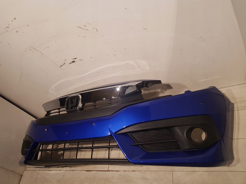 фото №7, Бампер передній решітка радіатора значок накладки sedan honda civic 10 x 16-19 sedan