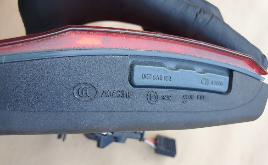 фото №12, Лампа задняя левая w крышка bmw 4 f32 7296101 оригинальный номер eu