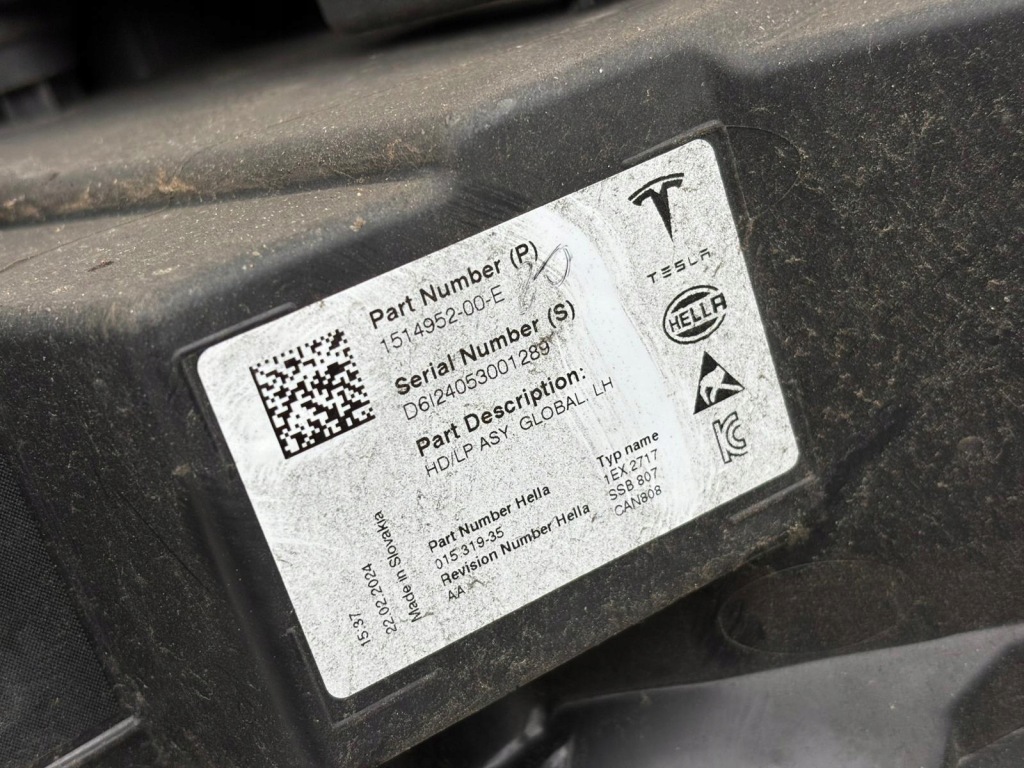 Купити Tesla model y фара правий ліва перед ideał full led 2024r. 1514952 1514953