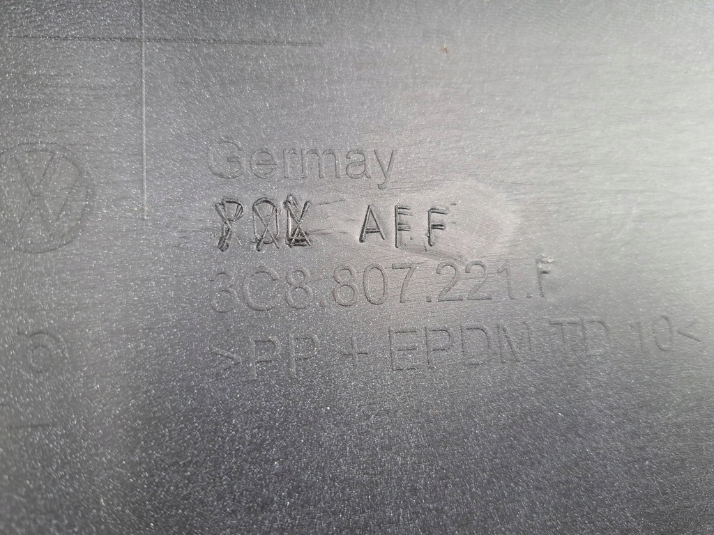 фото №12, Бампер передний перед vw volkswagen passat cc 3c 3c8807221f