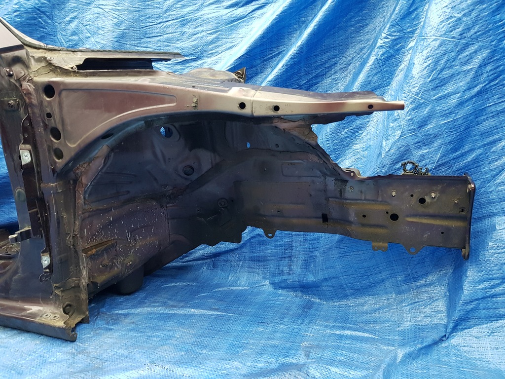 фото №4, Четверть правая передняя лонжерон блок двигателя b audi a3 s3 rs3 8v sedan oem