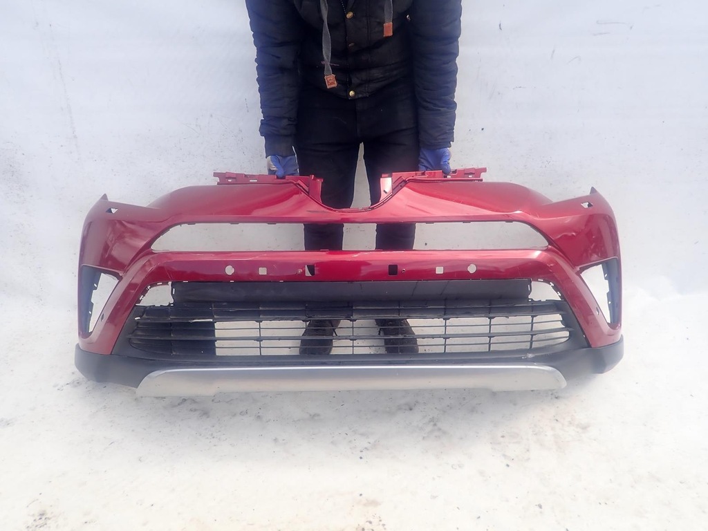 фото №1, Toyota rav4 iv lift 15-19 бампер перед sprysk pdc