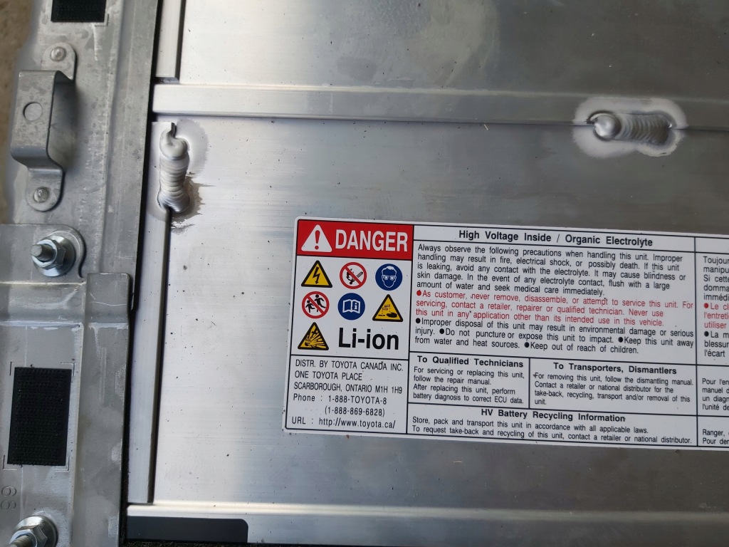 фото №4, Toyota prius prime plug in аккумулятор аккумулятор