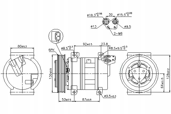 фото №1, Nissens компрессор кондиционера alfa romeo 147 156
