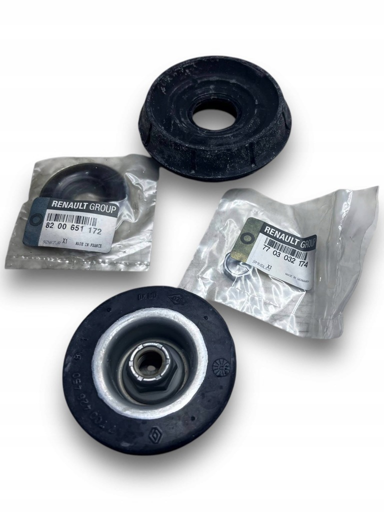 фото №1, Кронштейн амортизатора набір renault оригінальний номер 7701470088 clio i twingo новий org