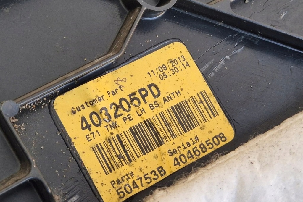 фото №11, Левая обивка багажника bmw x6 e71, e72 7246971 3.0l дизель 155kw 2014