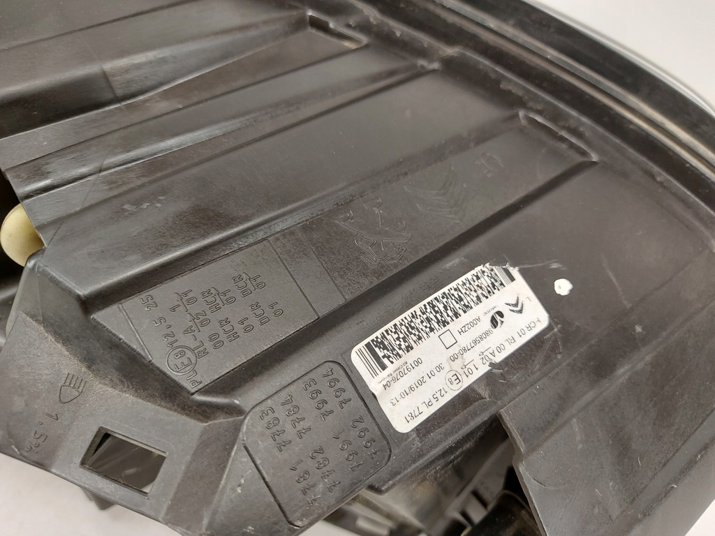 фото №13, Peugeot expert 3 iii 17- лампа левая передняя перед